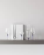 Image 4 of 6: Orrefors Intermezzo Blue Double Old Fashioned Glass, 11 oz.