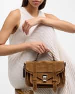 Image 2 of 6: Proenza Schouler PS1 Tiny Suede Messenger Bag