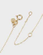 Image 3 of 5: Sydney Evan 14K Yellow Gold Pink Sapphire Cocktail Necklace