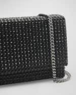 Image 4 of 4: Amina Muaddi Amini Paloma Embellished Shoulder Bag