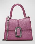 Image 1 of 6: Marc Jacobs The Galactic Glitter St. Marc Mini Top Handle