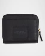 Image 2 of 4: Marc Jacobs The Leather Mini Compact Wallet
