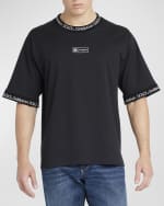 Image 3 of 6: Dolce&Gabbana Men's Logo Taping T-Shirt