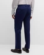 Image 5 of 6: Dolce&Gabbana Men's Retro Stretch Wool Tuxedo Pants