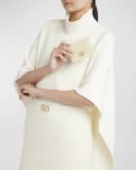 Image 2 of 4: Valentino Garavani VLOGO Signature Leather Card Holder