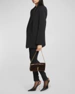 Image 2 of 6: Saint Laurent Kate 99 YSL Shoulder Bag in Sequins