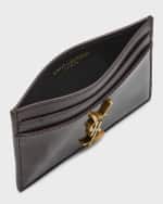Image 4 of 4: Saint Laurent YSL Monogram Card Case in Patent Leather