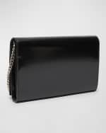 Image 3 of 5: Saint Laurent Cassandre YSL Wallet on Chain in Patent Leather