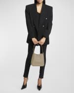 Image 2 of 6: Saint Laurent Le 5 A 7 Small YSL Hobo Bag in Smooth Supple Leather