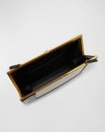 Image 5 of 6: Saint Laurent Le-Anne Marie Large Shoulder Bag in Bicolor Smooth Leather