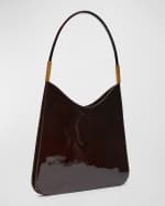 Image 4 of 6: Saint Laurent Sadie Shoulder Bag in Patent Leather