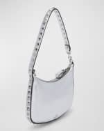 Image 4 of 6: Valentino Garavani Mini Rockstud Metallic Shoulder Bag