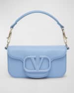 Image 1 of 6: Valentino Garavani Loco Small VLOGO Chain Shoulder Bag