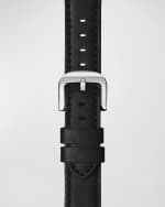 Image 1 of 2: Shinola Men's Leather Watch Strap, 20mm