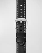 Image 1 of 2: Shinola Men's Leather Watch Strap, 24mm