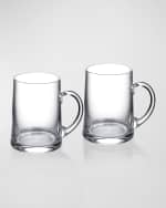 Image 2 of 5: Waterford Crystal Craft Brew Beer Mugs, Set of 2