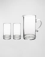 Image 1 of 5: Juliska Dean Pitcher & Highball 3-Piece Collection