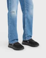 Image 2 of 6: Loewe x On Men's Cloudtilt Knit Running Sneakers