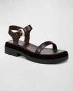 Image 3 of 4: Vince Heloise Leather Easy Comfort Sandals