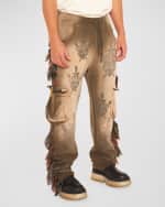 Image 3 of 3: Alchemist Men's Know U Riders Heart and Dagger Jogger Pants