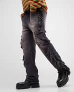 Image 4 of 6: Alchemist Men's Know U Riders Fringe Jogger Pants