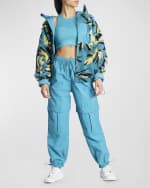 Image 3 of 4: adidas by Stella McCartney Jacquard Fleece Jacket