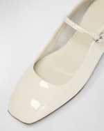 Image 3 of 5: Aeyde Uma Patent Mary Jane Ballerina Flats