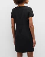 Image 4 of 6: Carolina Herrera Embroidered Mini Shift Dress