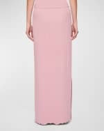 Image 4 of 5: CLEA Bennett Ladder Knit Maxi Skirt