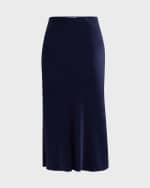 Image 1 of 6: Rails Anya Satin Midi Skirt