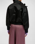 Image 3 of 5: Essentiel Antwerp Erobo Sequin Embroidered Bomber Jacket