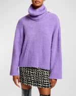 Image 1 of 5: Essentiel Antwerp Emboza Knit Sweater With Detachable Collar
