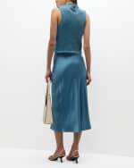 Image 3 of 6: Sablyn Mock-Neck Knit Tank Top