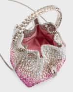 Image 5 of 6: Jimmy Choo Bon Bon Crystal-Embellished Top-Handle Bag