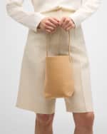 Image 2 of 6: THE ROW Park Small North-South Tote Bag in Nubuck Leather