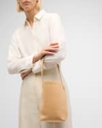 Image 3 of 6: THE ROW Park Small North-South Tote Bag in Nubuck Leather