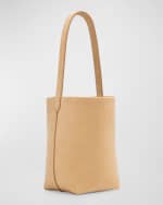 Image 4 of 6: THE ROW Park Small North-South Tote Bag in Nubuck Leather