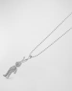 Image 4 of 4: LAGOS Sterling Silver Rare Wonder 45MM Rabbit Pendant Necklace