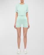 Image 5 of 6: Wolford Compression Shorts