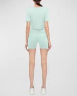 Image 3 of 6: Wolford Compression Shorts