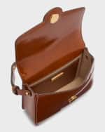 Image 5 of 6: Tory Burch Robinson Convertible Patent Shoulder Bag