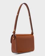 Image 4 of 6: Tory Burch Robinson Convertible Patent Shoulder Bag