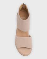 Image 5 of 5: Eileen Fisher Leto Knit Wedge Sandals