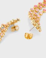 Image 3 of 5: Roxanne Assoulin The Cascade Crystal Fringe Earrings