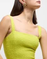 Image 5 of 5: Oscar de la Renta Small Vintage Starfish Earrings