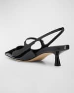 Image 3 of 6: Jimmy Choo Didi Patent Mary Jane Slingback Pumps