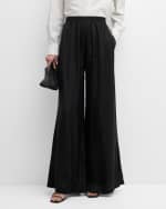 Image 2 of 6: FABIANA FILIPPI High-Rise Wide-Leg Twill Trousers