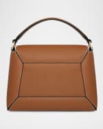 Image 4 of 4: STRATHBERRY Mosaic Envelope Flap Top-Handle Bag