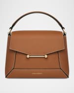 Image 1 of 4: STRATHBERRY Mosaic Envelope Flap Top-Handle Bag