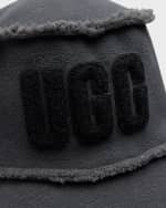 Image 2 of 2: UGG Logo Fleece Bucket Hat